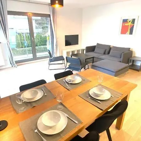Luxury 2 Bedrooms Family Flat In Center W. Parking Apartment Luxembourg